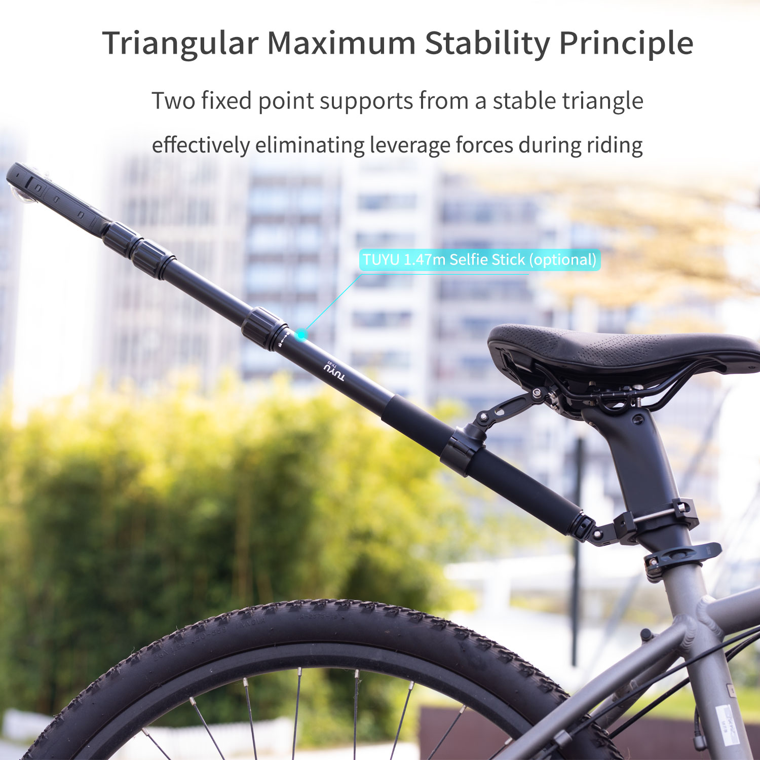 Camsteer Premium Fietszadelmon - Drone Camera Action recensie en prijs