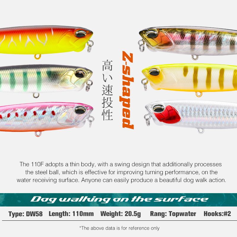TSURINOYA 110mm 20.5g Topwater - Eachine Drone E58 recensie en prijs